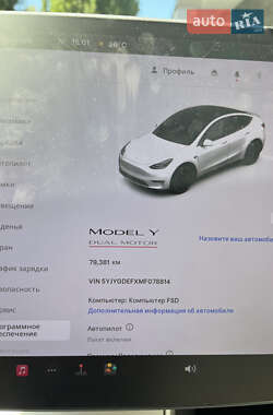Внедорожник / Кроссовер Tesla Model Y 2020 в 