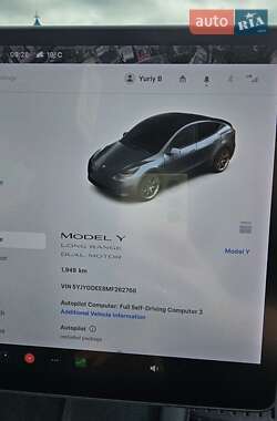 Внедорожник / Кроссовер Tesla Model Y 2021 в 
