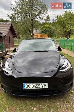 Внедорожник / Кроссовер Tesla Model Y 2021 в Львове