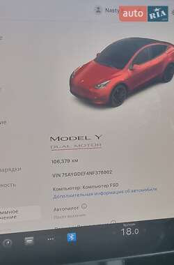 Внедорожник / Кроссовер Tesla Model Y 2022 в 