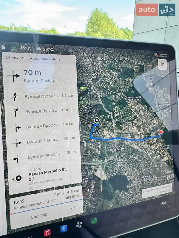Позашляховик / Кросовер Tesla Model Y 2021 в Львові документ