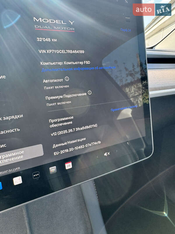 Внедорожник / Кроссовер Tesla Model Y 2024 в Днепре фото 20 Внедорожник / Кроссовер Tesla Model Y 2024 в Днепре
