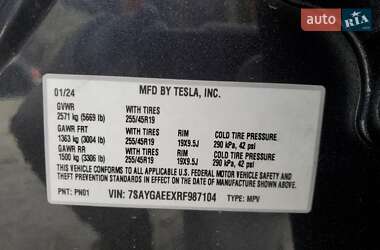Внедорожник / Кроссовер Tesla Model Y 2024 в 