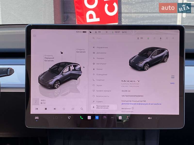 Позашляховик / Кросовер Tesla Model Y 2023 в Києві
