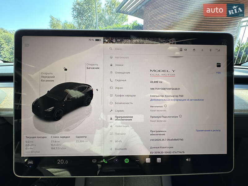 Позашляховик / Кросовер Tesla Model Y 2022 в Києві фото 21 Позашляховик / Кросовер Tesla Model Y 2022 в Києві