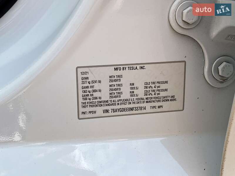 Позашляховик / Кросовер Tesla Model Y 2021 в Києві