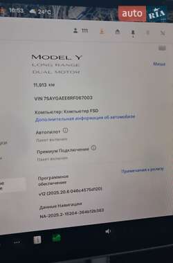 Позашляховик / Кросовер Tesla Model Y 2024 в 