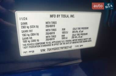 Внедорожник / Кроссовер Tesla Model Y 2024 в 
