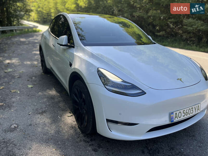 Внедорожник / Кроссовер Tesla Model Y 2021 в Ужгороде