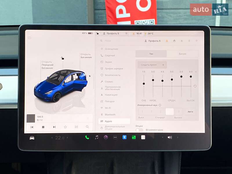 Внедорожник / Кроссовер Tesla Model Y 2022 в Киеве