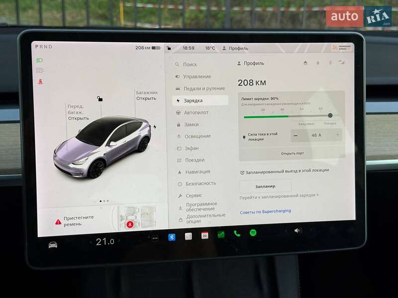 Позашляховик / Кросовер Tesla Model Y 2021 в Хмельницькому