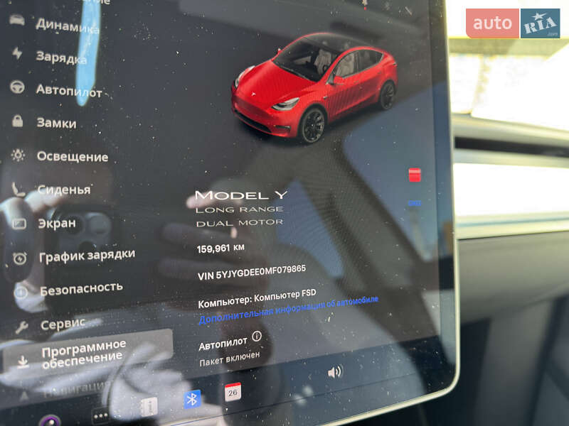 Позашляховик / Кросовер Tesla Model Y 2020 в Луцьку