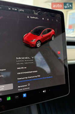 Позашляховик / Кросовер Tesla Model Y 2021 в 