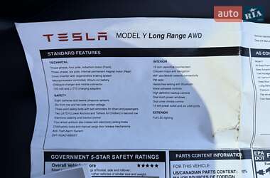 Внедорожник / Кроссовер Tesla Model Y 2022 в 