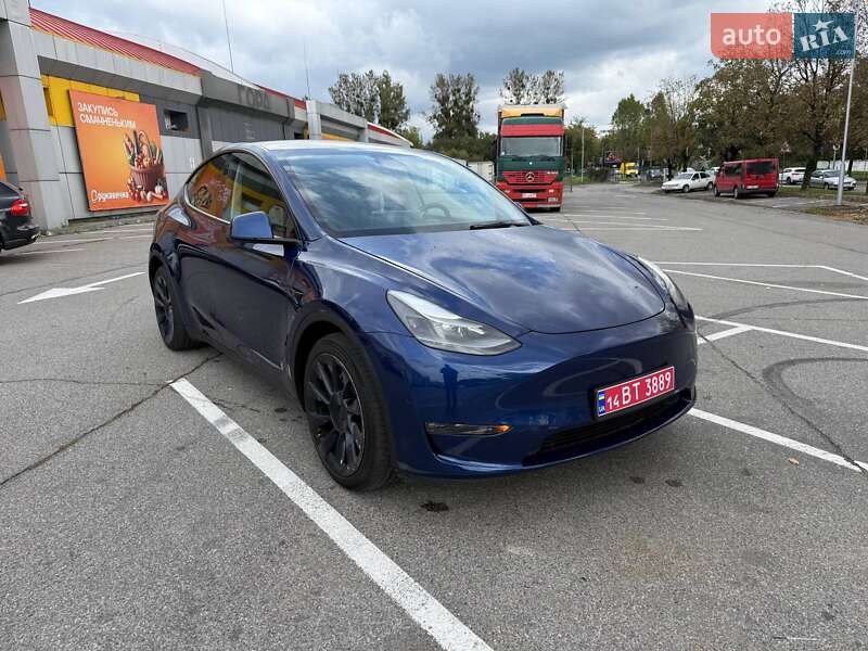 Внедорожник / Кроссовер Tesla Model Y 2021 в Львове