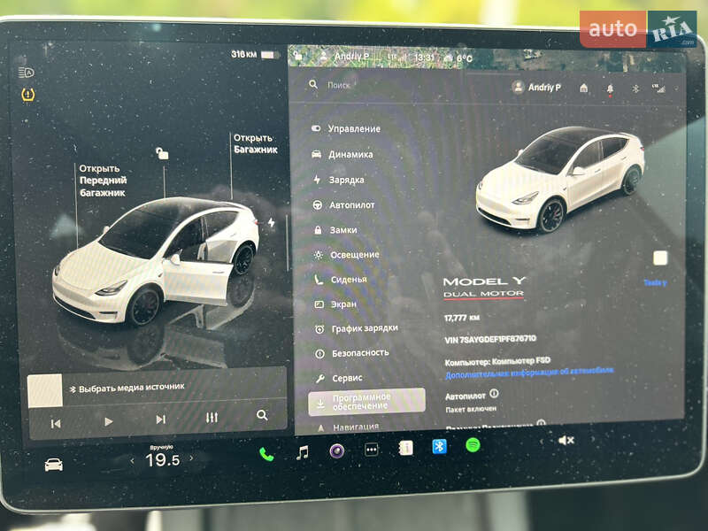 Внедорожник / Кроссовер Tesla Model Y 2023 в Новояворовске фото 23 Внедорожник / Кроссовер Tesla Model Y 2023 в Новояворовске