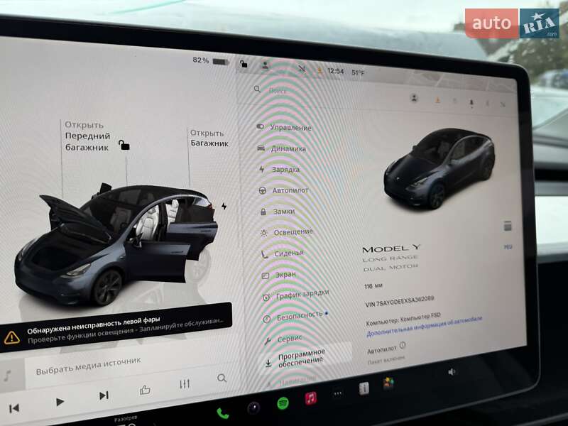 Позашляховик / Кросовер Tesla Model Y 2025 в Луцьку