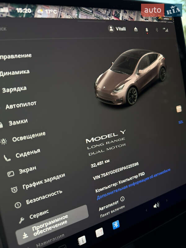 Позашляховик / Кросовер Tesla Model Y 2022 в Харкові