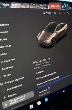 Позашляховик / Кросовер Tesla Model Y 2022 в 