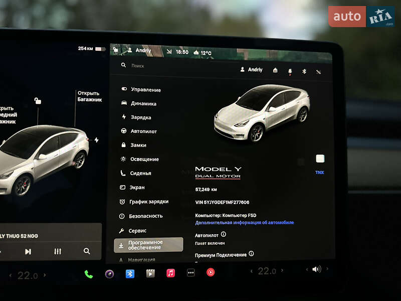Позашляховик / Кросовер Tesla Model Y 2021 в Володимирі