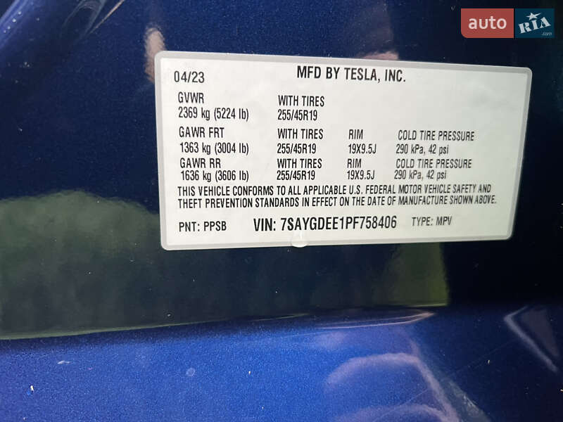 Позашляховик / Кросовер Tesla Model Y 2023 в Львові