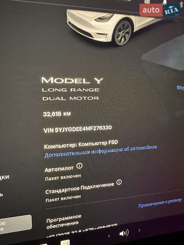 Внедорожник / Кроссовер Tesla Model Y 2021 в Самборе