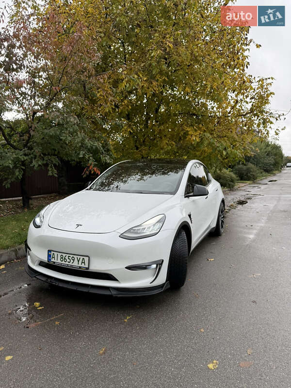 Внедорожник / Кроссовер Tesla Model Y 2020 в Вишневом