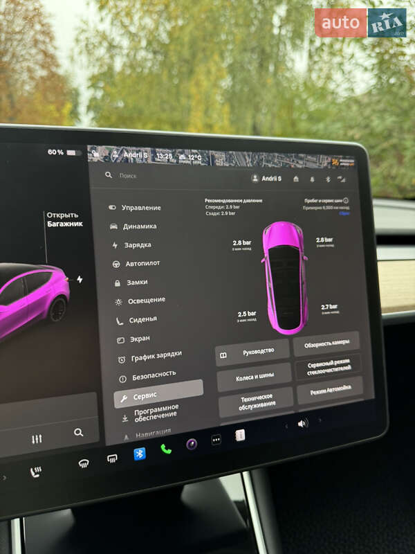 Внедорожник / Кроссовер Tesla Model Y 2020 в Вишневом