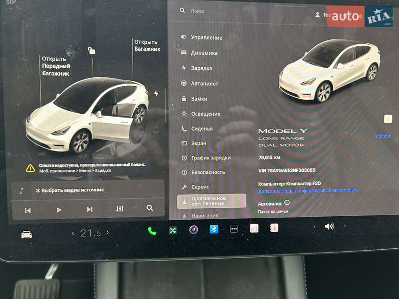 Позашляховик / Кросовер Tesla Model Y 2022 в Вінниці