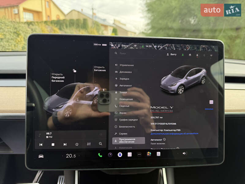 Позашляховик / Кросовер Tesla Model Y 2020 в Луцьку