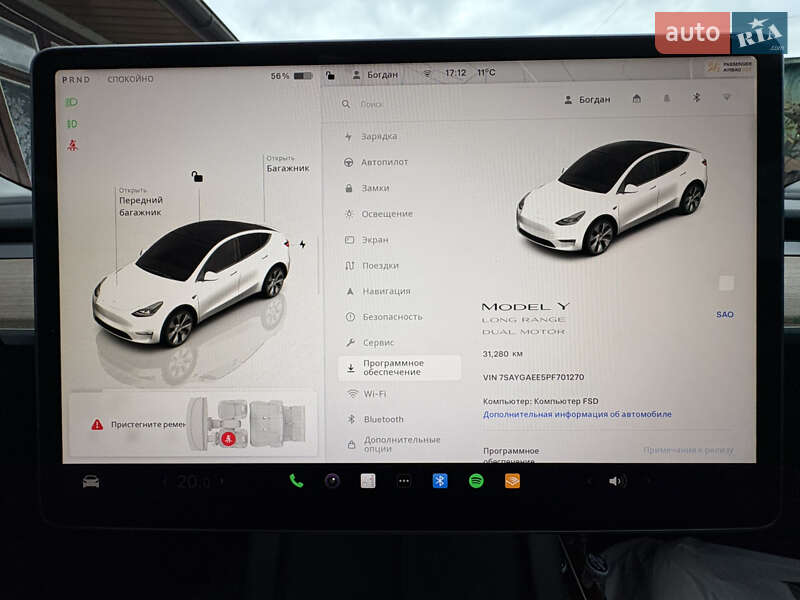 Позашляховик / Кросовер Tesla Model Y 2023 в Львові