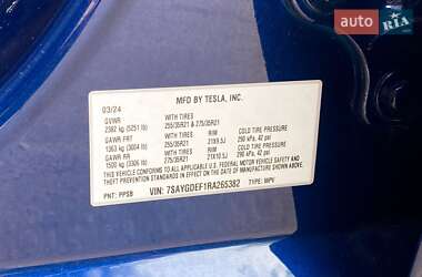 Позашляховик / Кросовер Tesla Model Y 2024 в 