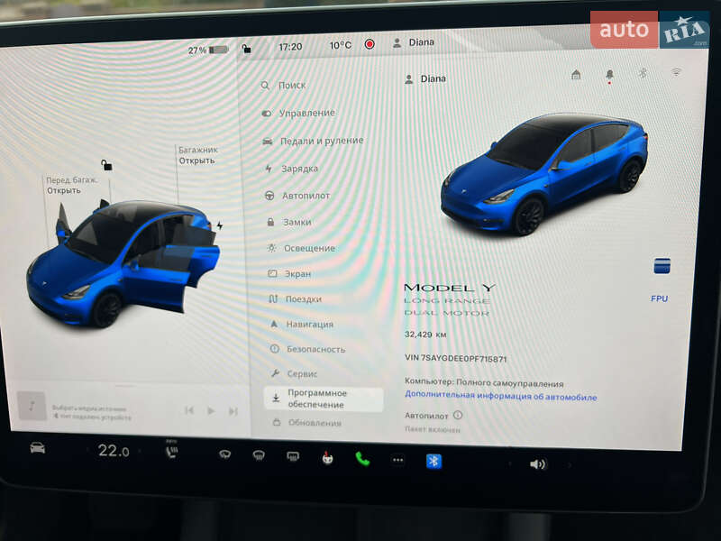 Внедорожник / Кроссовер Tesla Model Y 2023 в Виннице фото 23 Внедорожник / Кроссовер Tesla Model Y 2023 в Виннице