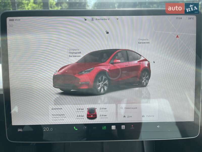 Позашляховик / Кросовер Tesla Model Y 2024 в Києві фото 20 Позашляховик / Кросовер Tesla Model Y 2024 в Києві