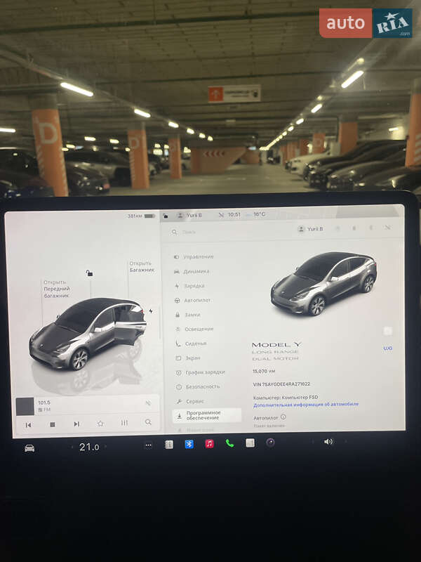 Позашляховик / Кросовер Tesla Model Y 2024 в Києві