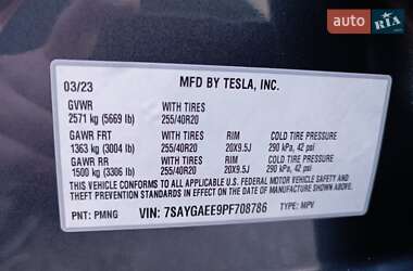 Внедорожник / Кроссовер Tesla Model Y 2023 в Днепре