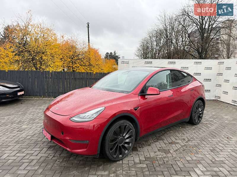 Позашляховик / Кросовер Tesla Model Y 2020 в Луцьку