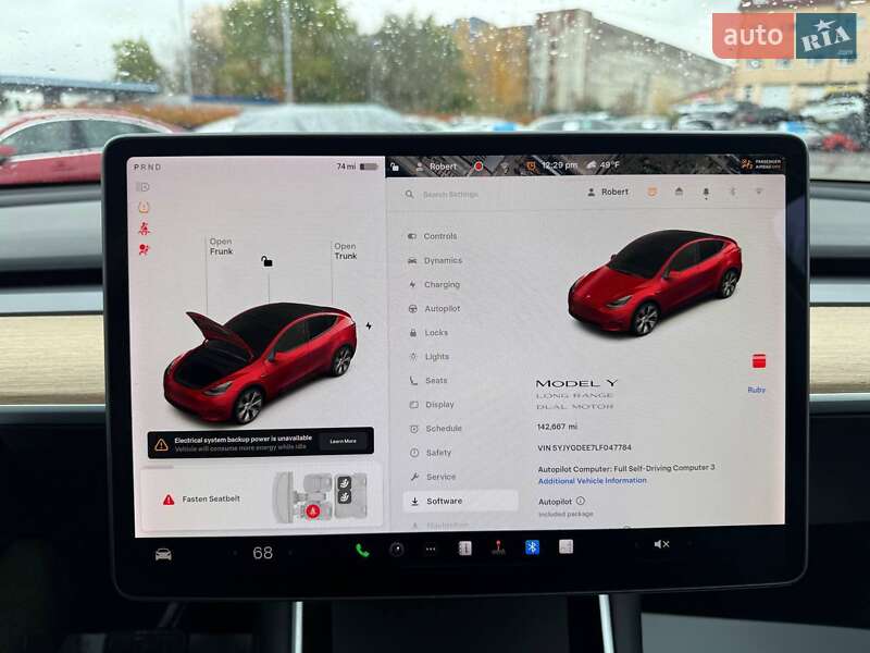 Позашляховик / Кросовер Tesla Model Y 2020 в Луцьку