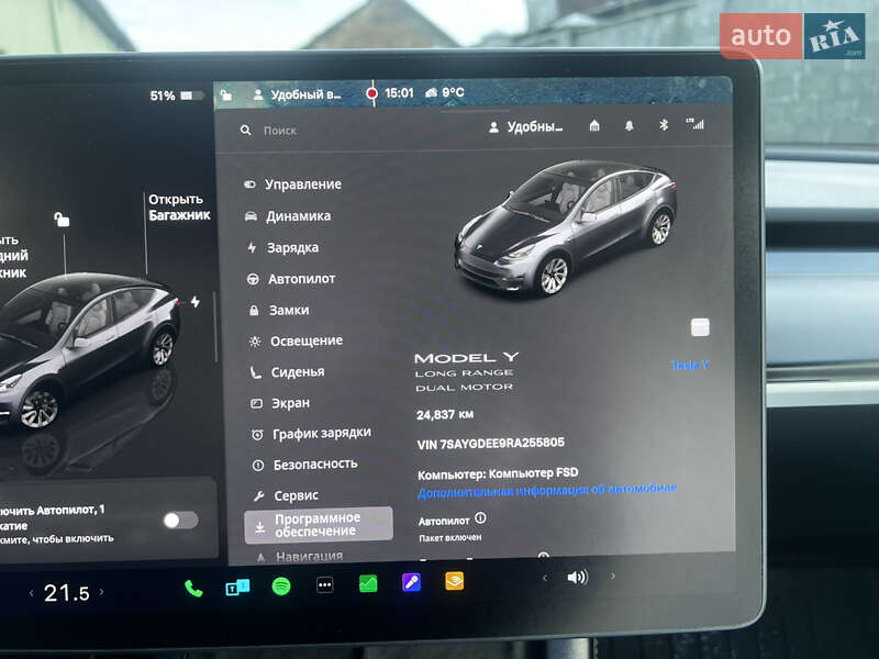 Внедорожник / Кроссовер Tesla Model Y 2024 в Самборе