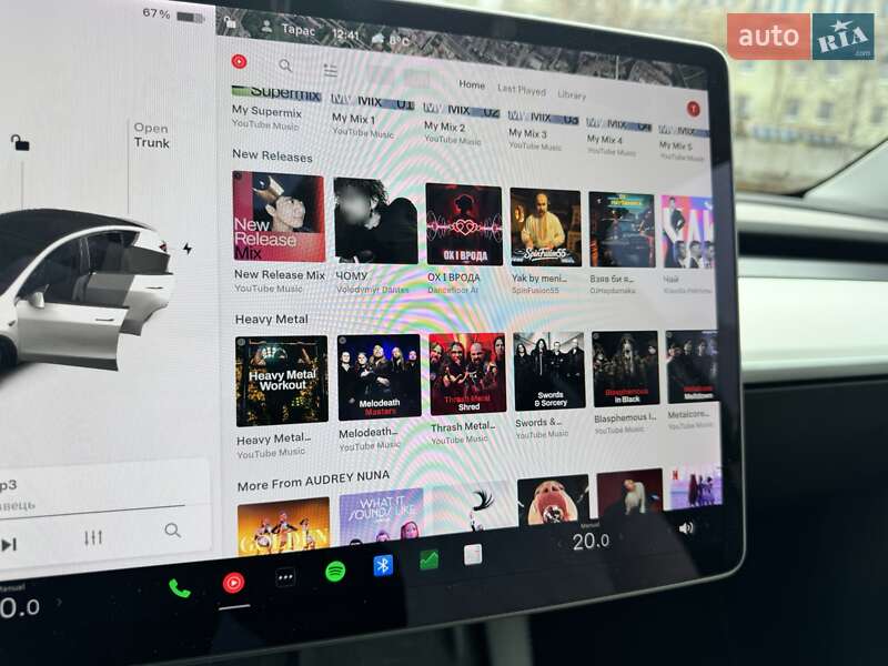 Внедорожник / Кроссовер Tesla Model Y 2021 в Львове фото 11 Внедорожник / Кроссовер Tesla Model Y 2021 в Львове