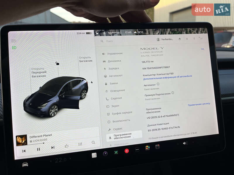 Позашляховик / Кросовер Tesla Model Y 2022 в Дніпрі