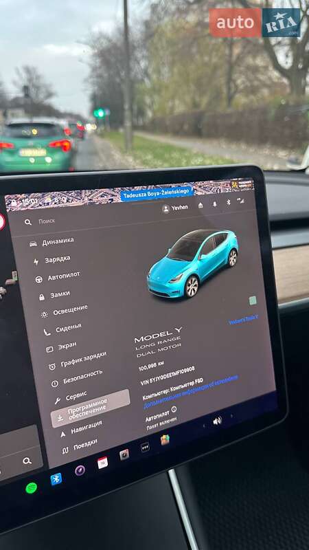 Позашляховик / Кросовер Tesla Model Y 2021 в Львові