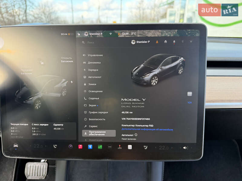 Позашляховик / Кросовер Tesla Model Y 2022 в Золочеві