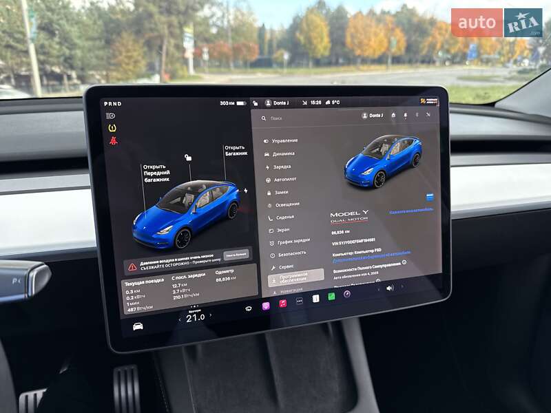 Позашляховик / Кросовер Tesla Model Y 2021 в Львові