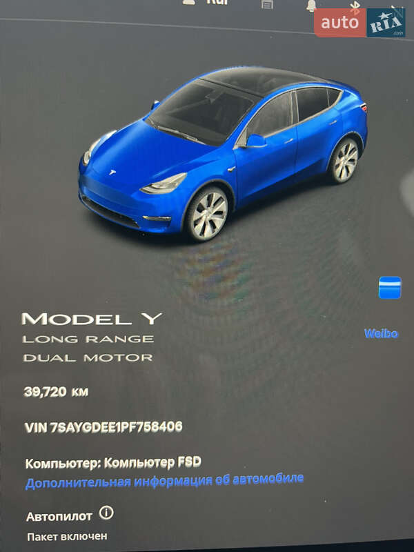 Внедорожник / Кроссовер Tesla Model Y 2023 в Львове фото 21 Внедорожник / Кроссовер Tesla Model Y 2023 в Львове