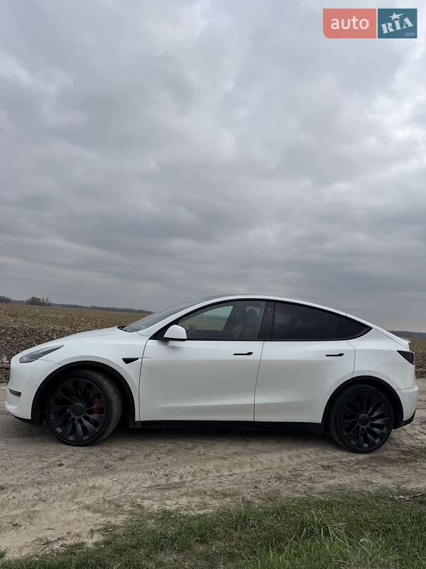 Внедорожник / Кроссовер Tesla Model Y 2021 в Киеве