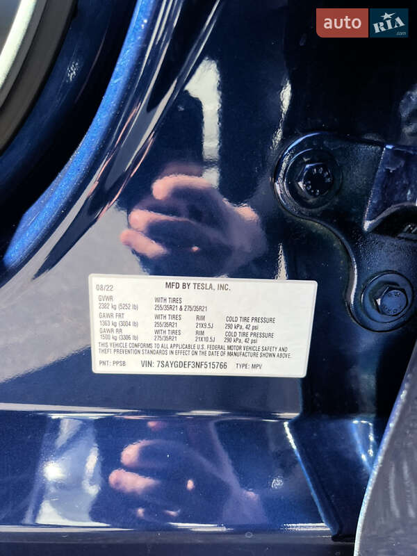 Позашляховик / Кросовер Tesla Model Y 2022 в Харкові