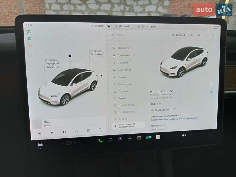 Внедорожник / Кроссовер Tesla Model Y 2022 в Шепетовке