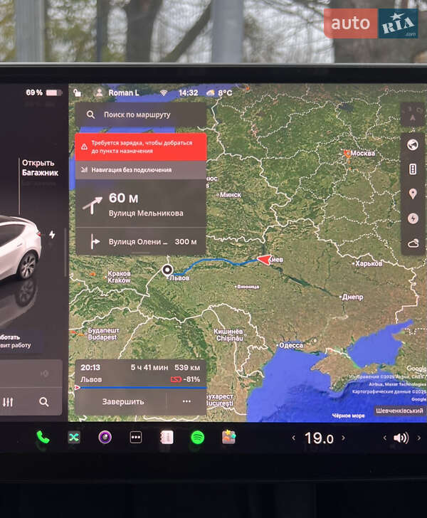 Внедорожник / Кроссовер Tesla Model Y 2023 в Киеве фото 10 Внедорожник / Кроссовер Tesla Model Y 2023 в Киеве