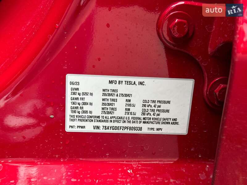 Внедорожник / Кроссовер Tesla Model Y 2023 в Киеве фото 25 Внедорожник / Кроссовер Tesla Model Y 2023 в Киеве